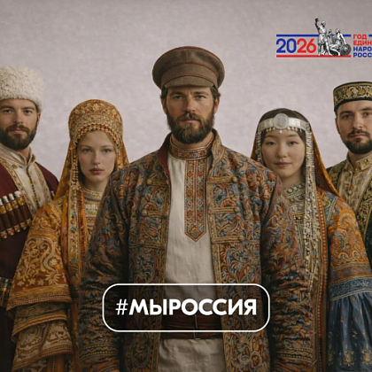 В России запустили акцию #МЫРОССИЯ, приуроченную к старту Года единства народов России